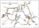 Plan der Gleisanlagen Berlin 1896