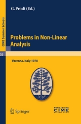 Problems in Non-Linear Analysis - 