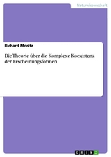 Die Theorie &uuml;ber die Komplexe Koexistenz der Erscheinungsformen - Richard Moritz