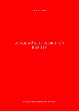 Ausgew&auml;hlte Schriften - Erika Simon