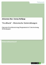 "Feedback" - Historische Entwicklungen - Johannes Ilse, Jenny Halfpap