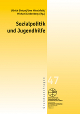 Sozialpolitik und Jugendhilfe - Ullrich Gintzel, Uwe Hirschfeld, Michael Lindenberg