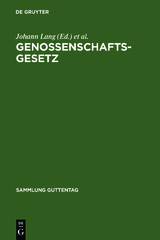 Genossenschaftsgesetz - 