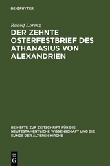 Der zehnte Osterfestbrief des Athanasius von Alexandrien - Rudolf Lorenz