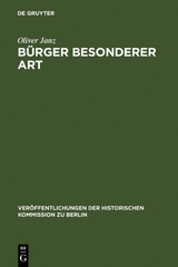 B&uuml;rger besonderer Art - Oliver Janz