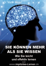 Sie können mehr, als Sie wissen - Meyer, Martin