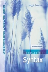 Understanding Syntax 2nd Edition - Tallerman, Maggie