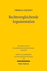 Rechtsvergleichende Argumentation - Thomas Coendet