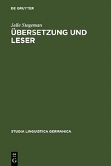 &Uuml;bersetzung und Leser - Jelle Stegeman
