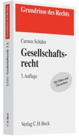 Gesellschaftsrecht - Carsten Sch&auml;fer