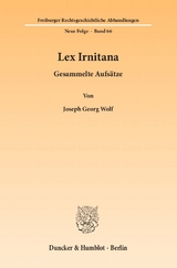 Lex Irnitana. - Joseph Georg Wolf