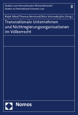 Transnationale Unternehmen und Nichtregierungsorganisationen im V&ouml;lkerrecht - 