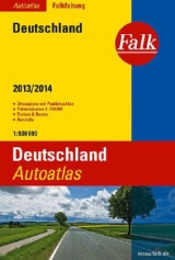 Falk Autoatlas Falkfaltung Deutschland 2013/2014 1:500 000