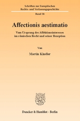 Affectionis aestimatio. - Martin Kindler