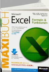 Microsoft Excel: Formeln & Funktionen - Das Maxibuch, 3., aktualisierte und erweiterte Auflage - Fienitz, Bodo; Jeschke, Egbert; Pfeifer, Eckehard; Reinke, Helmut; Unverhau, Sara