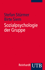 Sozialpsychologie der Gruppe - Stefan St&uuml;rmer, Birte Siem