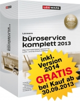 Lexware büroservice komplett 2013 - Einzelplatzversion - 