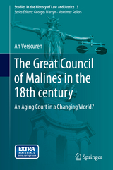 The Great Council of Malines in the 18th century - An Verscuren