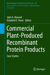Commercial Plant-Produced Recombinant Protein Products - 