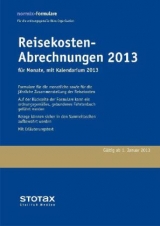 Reisekosten - Abrechnungen 2013 - 