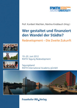 Wer gestaltet und finanziert den Wandel der St&auml;dte?. - 