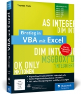 Einstieg in VBA mit Excel - Theis, Thomas
