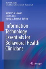 Information Technology Essentials for Behavioral Health Clinicians - 