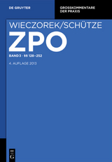 Zivilprozessordnung und Nebengesetze / &sect;&sect; 128-252 - 