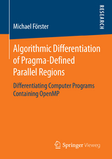 Algorithmic Differentiation of Pragma-Defined Parallel Regions - Michael F&ouml;rster
