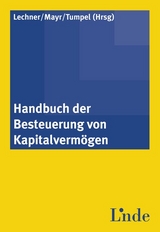 Handbuch der Besteuerung von Kapitalverm&ouml;gen - 