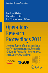 Operations Research Proceedings 2011 - 