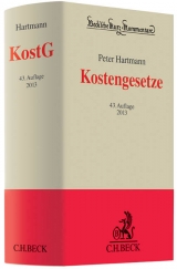 Kostengesetze: KostG - Peter Hartmann