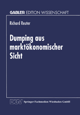 Dumping aus markt&ouml;konomischer Sicht