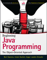 Beginning Java Programming - Bart Baesens, Aimee Backiel, Seppe Vanden Broucke