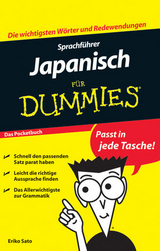 Sprachf&uuml;hrer Japanisch f&uuml;r Dummies - Eriko Sato