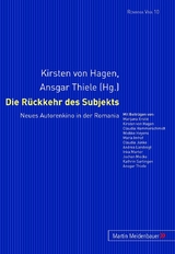 Die Rueckkehr des Subjekts - 