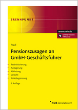 Pensionszusagen an GmbH-Gesch&auml;ftsf&uuml;hrer