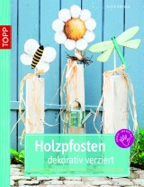 Holzpfosten dekorativ verziert - Alice R&ouml;gele