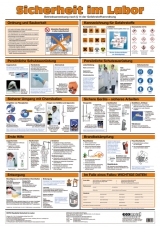 Wandtafel Sicherheit im Labor - 