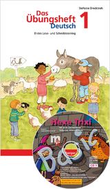 Das &Uuml;bungsheft Deutsch / Das &Uuml;bungsheft Deutsch 1, mit CD-ROM Hexe Trixi Basic 1 - Stefanie Drecktrah