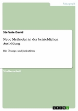Neue Methoden in der betrieblichen Ausbildung - Stefanie David