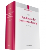 Handbuch der Beweisw&uuml;rdigung