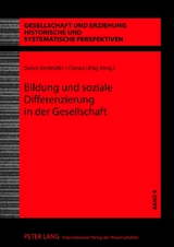 Bildung und soziale Differenzierung in der Gesellschaft - 