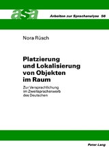 Platzierung und Lokalisierung von Objekten im Raum - Nora R&uuml;sch