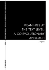 Meanings at the Text Level: A Co-Evolutionary Approach - Thanh Nyan