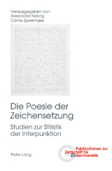 Die Poesie der Zeichensetzung - 