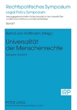 Universalit&auml;t der Menschenrechte - 