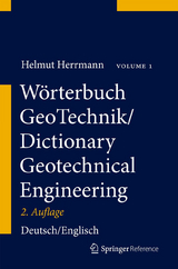 W&ouml;rterbuch GeoTechnik/Dictionary Geotechnical Engineering - Helmut Herrmann, Herbert Bucksch