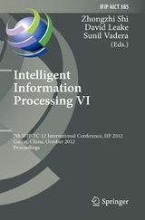Intelligent Information Processing VI - 