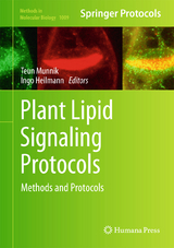 Plant Lipid Signaling Protocols - 